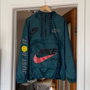 NIKE x CPFM Logo Anorak Jacket Teal